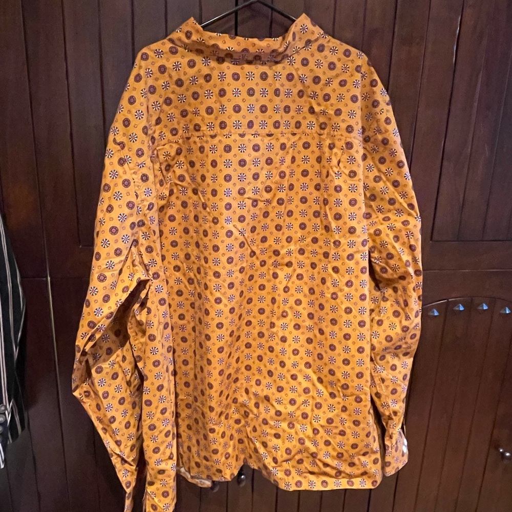 Pendleton Orange Patterned Shirt - image 3